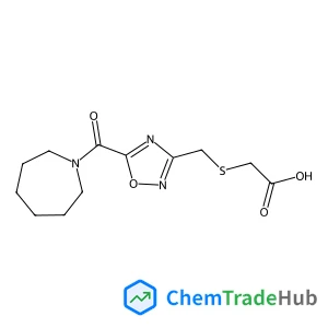({[5-(AZEPAN-1-YLCARBONYL)-1,2,4-OXADIAZOL-3-YL]METHYL}THIO)ACETIC ACID