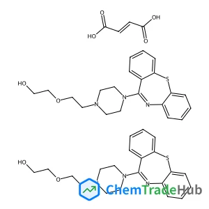 2-{2-[4-(Dibenzo[b,f][1,4]thiazepin-11-yl)-1-piperazinyl]ethoxy}ethanol (2E)-2-butenedioate (2:1)