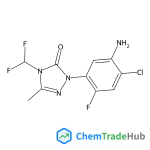2-(5-Amino-4-chloro-2-fluorophenyl)-4-(difluoromethyl)-5-methyl-2,4-dihydro-3H-1,2,4-triazol-3-one