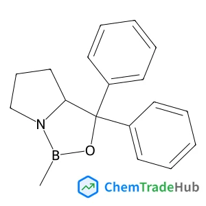 (3aR)-1-Methyl-3,3-diphenyltetrahydro-3H-pyrrolo[1,2-c][1,3,2]oxazaborole hydrate (1:1)