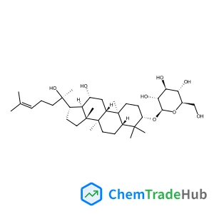 (3beta,12beta,20R)-12,20-Dihydroxydammar-24-en-3-yl beta-D-glucopyranoside