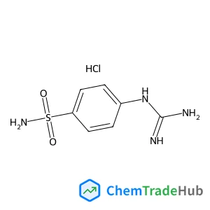 4-Carbamimidamidobenzenesulfonamide hydrochloride (1:1)