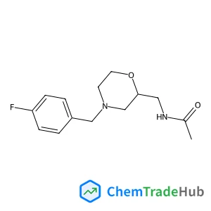 N-((4-(4-Fluorobenzyl)morpholin-2-yl)methyl)acetamide