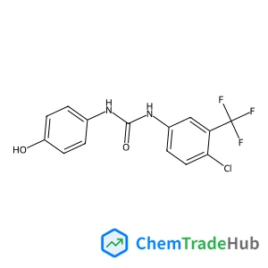 1-[4-Chloro-3-(trifluoromethyl)phenyl]-3-(4-hydroxyphenyl)urea