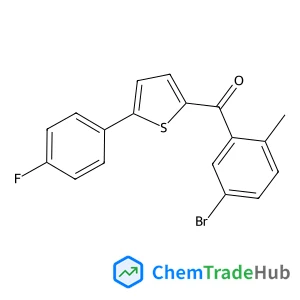 (5-Bromo-2-methylphenyl)[5-(4-fluorophenyl)-2-thienyl]methanone