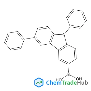 (6,9-Diphenyl-9H-carbazol-3-yl)boronic acid