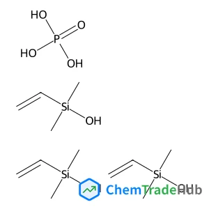 Dimethyl(vinyl)silanol - phosphoric acid (3:1)