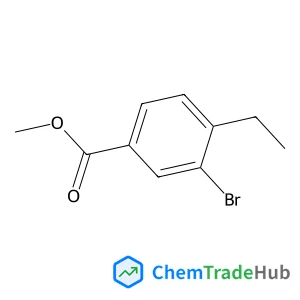 Methyl 3-bromo-4-ethylbenzoate structure