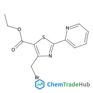 Ethyl 4-(bromomethyl)-2-(2-pyridinyl)-1,3-thiazole-5-carboxylate