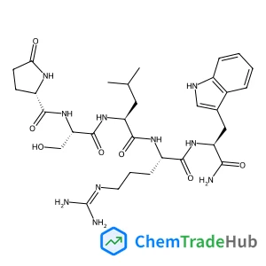 5-Oxo-L-prolyl-L-seryl-L-leucyl-N~5~-(diaminomethylene)-L-ornithyl-L-tryptophanamide