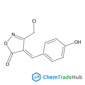 (4E)-3-(Chloromethyl)-4-(4-hydroxybenzylidene)-1,2-oxazol-5(4H)-one