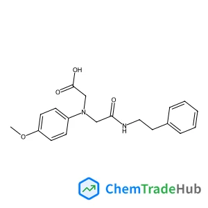 ((4-METHOXYPHENYL){2-OXO-2-[(2-PHENYLETHYL)AMINO]ETHYL}AMINO)ACETIC ACID