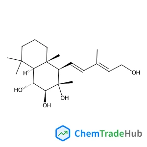 (1R,2S,3S,4R,4aS,8aS)-4-[(1E,3E)-5-Hydroxy-3-methyl-1,3-pentadien-1-yl]-3,4a,8,8-tetramethyldecahydro-1,2,3-naphthalenetriol