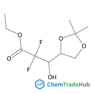 Ethyl 2-deoxy-2,2-difluoro-4,5-O-isopropylidenepentonate