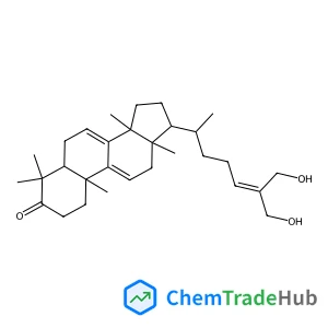 26,27-Dihydroxylanosta-7,9(11),24-trien-3-one