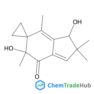 (3'S,6'R)-3',6'-Dihydroxy-2',2',4',6'-tetramethyl-2',3'-dihydrospiro[cyclopropane-1,5'-inden]-7'(6'H)-one