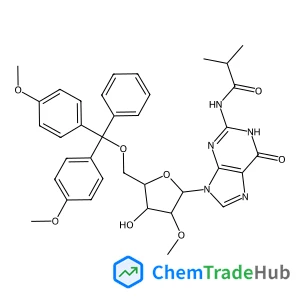N-Isobutyryl-5'-O-[(3-methoxyphenyl)(4-methoxyphenyl)phenylmethyl]-2'-O-methylguanosine
