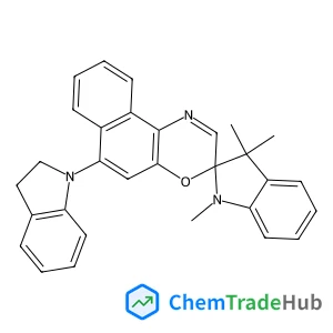 6'-(2,3-Dihydro-1H-indol-1-yl)-1,3,3-trimethyl-1,3-dihydrospiro[indole-2,3'-naphtho[2,1-b][1,4]oxazine]