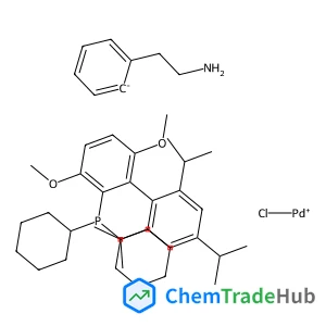 Chloro(2-(dicyclohexylphosphino)-3,6-dimethoxy-2',4',6'-triisopropyl-1,1'-biphenyl)(2-(2-aminoethyl)phenyl)palladium(II)