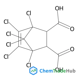 1,4,5,6,7,7-hexachlorobicyclo[2.2.1]hept-5-ene-2,3-dicarboxylic acid