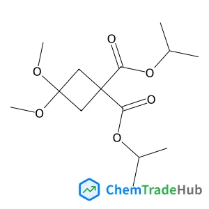 Diisopropyl 3,3-dimethoxy-1,1-cyclobutanedicarboxylate