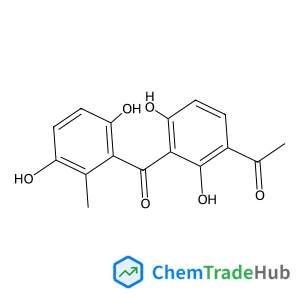 1-[3-(3,6-Dihydroxy-2-methylbenzoyl)-2,4-dihydroxyphenyl]ethanone