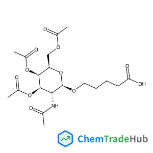 5-[(2-Acetamido-3,4,6-tri-O-acetyl-2-deoxy-beta-D-galactopyranosyl)oxy]pentanoic acid
