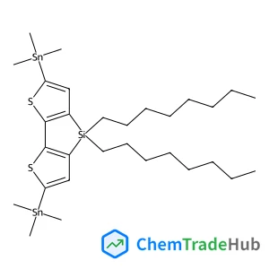 (7,7-Dioctyl-10-trimethylstannyl-3,11-dithia-7-silatricyclo[6.3.0.02,6]undeca-1(8),2(6),4,9-tetraen-4-yl)-trimethylstannane