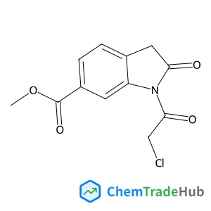 Methyl 1-(chloroacetyl)-2-oxo-6-indolinecarboxylate