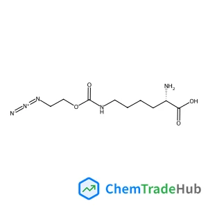 (2S)-2-amino-6-{[(2-azidoethoxy)carbonyl]amino}hexanoic acid