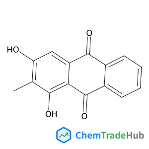 1,3-Dihydroxy-2-methyl-9,10-anthraquinone Chemical_Structure_Of
