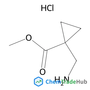 Methyl 1-(aminomethyl)cyclopropanecarboxylate hydrochloride (1:1)