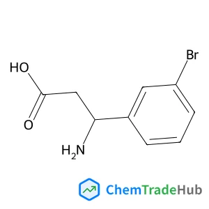 3-Amino-3-(3-bromo-phenyl)-propionic Acid structure