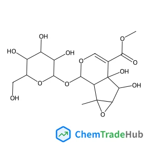 Methyl (1aR,1bS,2S,5aR,6R,6aS)-2-(beta-D-glucopyranosyloxy)-5a,6-dihydroxy-1a-methyl-1a,1b,2,5a,6,6a-hexahydrooxireno[4,5]cyclopenta[1,2-c]pyran-5-carboxylate