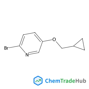2-Bromo-5-(cyclopropylmethoxy)pyridine structure