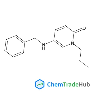 5-(Benzylamino)-1-propyl-2(1H)-pyridinone structure