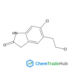 6-Chloro-5-(2-chloroethyl)-1,3-dihydro-2H-indol-2-one