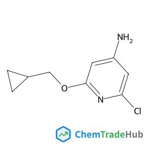 2-Chloro-6-(cyclopropylmethoxy)pyridin-4-amine