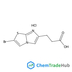 3-(2-Bromoimidazo[2,1-b]thiazol-6-yl)propanoic acid hydrochloride