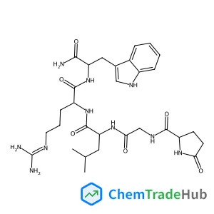 5-Oxo-L-prolylglycyl-L-leucyl-N~5~-(diaminomethylene)-L-ornithyl-L-tryptophanamide