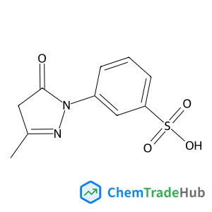 3-(3-Methyl-5-oxo-4,5-dihydro-1H-pyrazol-1-yl)benzenesulfonic acid