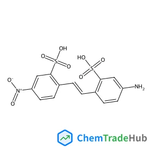 5-Amino-2-[2-(4-nitro-2-sulfophenyl)vinyl]benzenesulfonic acid