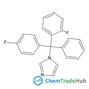 1-[(2-Fluorophenyl)(4-fluorophenyl)phenylmethyl]-1H-imidazole