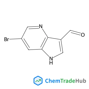6-bromo-1H-pyrrolo[3,2-b]pyridine-3-carbaldehyde