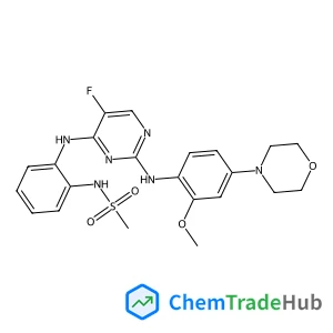 N-(2-(2-(2-Methoxy-4-morpholinophenylamino)-5-fluoropyrimidin-4-ylamino)phenyl)methanesulfonamide