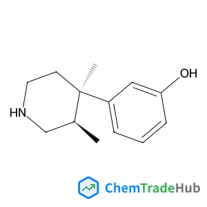 3-[(3R,4R)-3,4-Dimethyl-4-piperidinyl]phenol