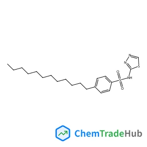 4-Dodecyl-N-(1,3,4-thiadiazol-2-yl)benzenesulfonamide