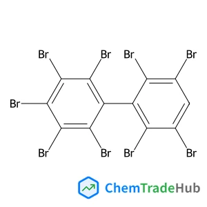 2,2',3,3',4,5,5',6,6'-Nonabromobiphenyl structure 2,2',3,3',4,5,5',6,6'-Nonabromobiphenyl structure