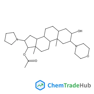 (2beta,3alpha,5alpha,16beta,17beta)-3-Hydroxy-2-(4-morpholinyl)-16-(1-pyrrolidinyl)androstan-17-yl acetate