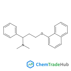 N,N-Dimethyl-3-(1-naphthyloxy)-1-phenyl-1-propanamine N,N-Dimethyl-3-(1-naphthyloxy)-1-phenyl-1-propanamine